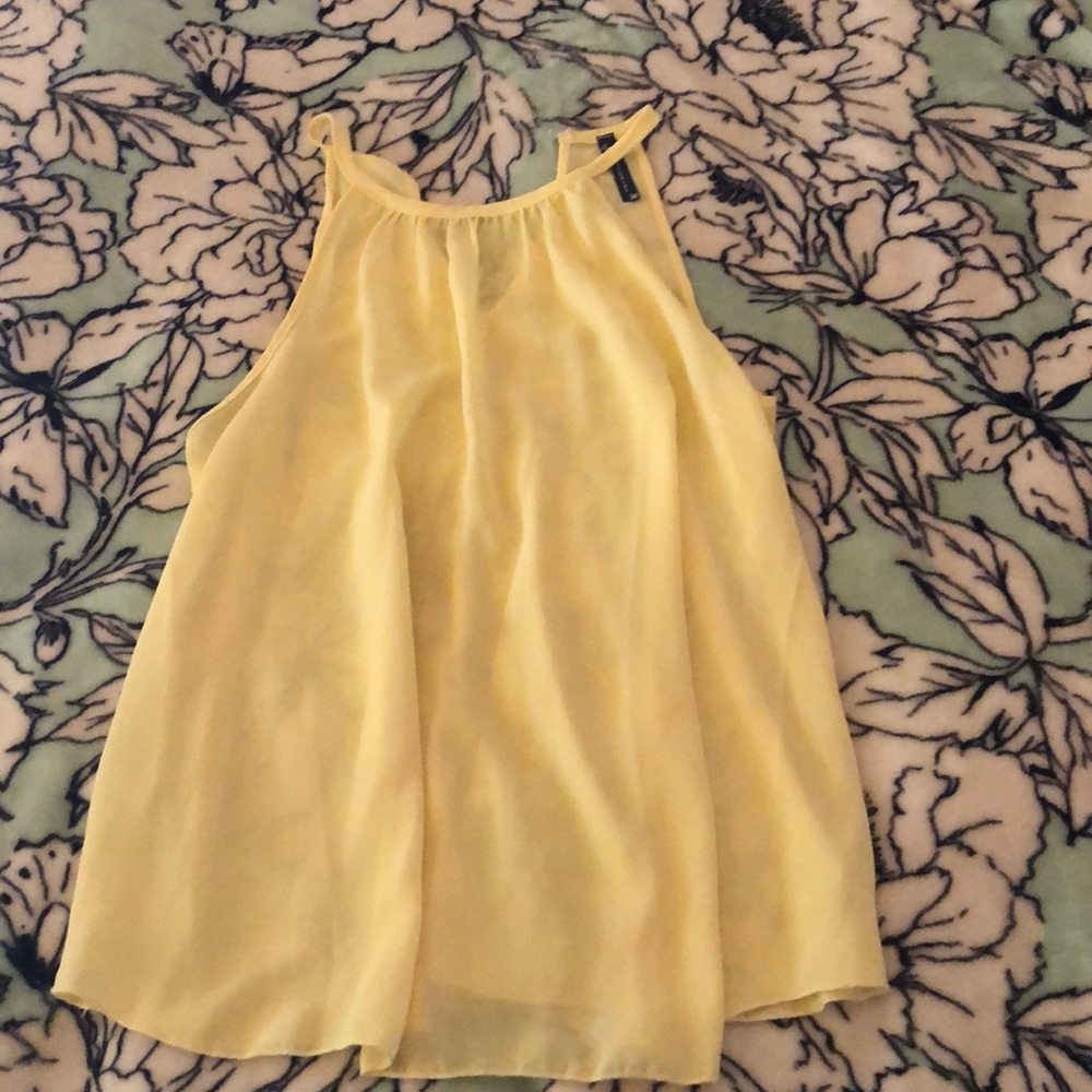 Yellow blouse